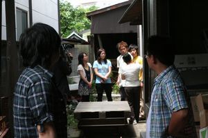 ④「永文商店」の横丁鉄道を紹介